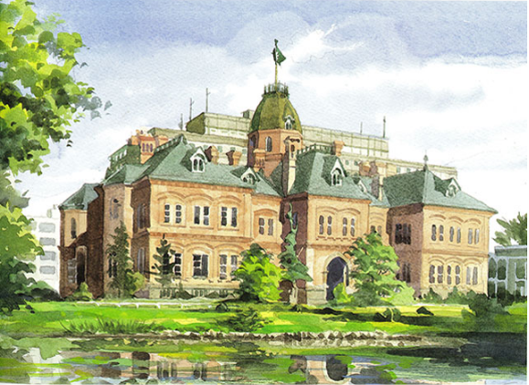 ユーキャンの水彩画通信講座